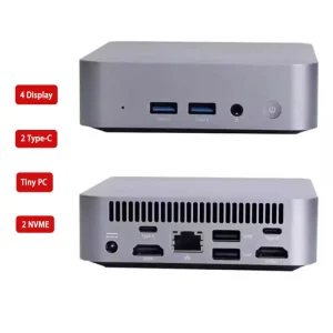 Factory 2HD Full Function Type-C 4 Display 4K 60HZ Pocket X86 Micro PC Mini Computer Mini PC Intel Core I7 Nuc Mini PC