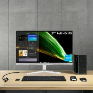 Factory Custom 27 Inch 23.8 Inch All In One PC Core I5 8th Gen 8250U DDR4 Touch Screen Monoblock High Performance AIO