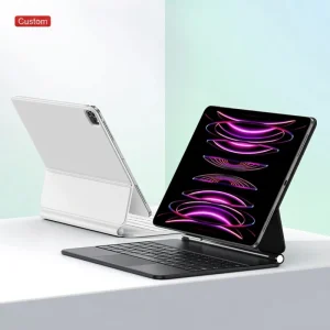 Factory Custom USB Backlit Touchpad Detachable Magic Keyboard for iPad Pro 11 Air 5 10.9 Aluminum Alloy Holder Custom