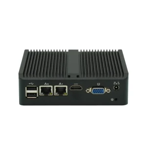 Factory Direct Customizable Mini PC Computer Intel N100 Dual Display Barebone Fanless Industrial DDR4 PCS AU/US/EU Plugs