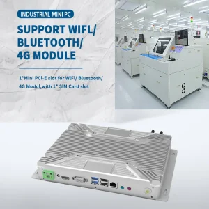 Factory Direct Sale High performance Bare Machine Mini Desktop Computer Pure Aluminum Shell Core I3/i5/i7 for Home Stock