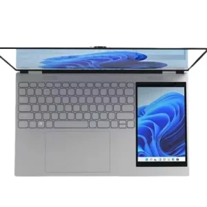 Factory Double Screen Notebook 15.6inch + 7inch N5095 2.5GHz Laptop Computer Win10 6G+256G 7.4V/5400mAH
