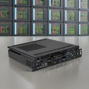 Factory H310C H110 HD DP VGA COM Ports 3 Display OPS Fanless Mini PC Industrial 4k Interactive Whiteboard Embedded Computer
