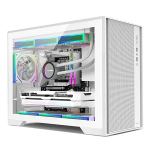 Factory New Model MATX Mid Tower Computer PC Case Desktop PC Casing CPU Cabinet Gaming Computer Case Cases Towers With Type C