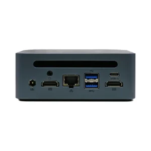 Fanless AMD Ryzen 5 5500U Office Gaming PC 4K HTPC Barebone No RAM No SSD WiFi 6 LAN RS232 COM Port DDR4 Mini PC