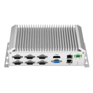 Fanless Compact Embedded Intel I7 6500U CPU Industrial Computer Mini Box Pc 2xLAN 6xRS485 10xCOM 8xUSB