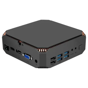 Fanless Desktop Mini PC i3-7100U i5-7200U i7-7500U Win10 Linux Barebone DDR4 WiFi