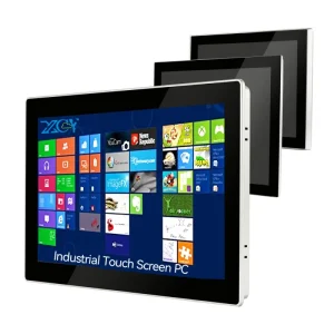 Fanless Embedded All in One Computer Touch Screen Industrial Panel PC