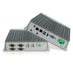 Fanless Embedded Computer I5 I7 Industrial Pc Box with 4*COM 2 LAN 6*USB DC 12-24V VGA Industrial Computer