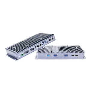Fanless Embedded Computer I7 8565U 16G DDR4 M.2 TPM2.0 Industrial Mini Pc Linux Compatible 4 Lan Ports