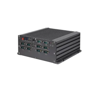 Fanless Embedded Industrial Computer Compact I5 5200U Mini BOX PC 10*COM 8xUSB 2xLAN 2* PCI