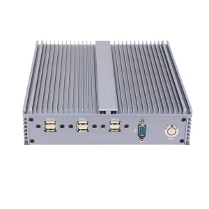 Fanless Embedded Industrial Mini PC Intel J1900/J1800 SSD Dual LAN 10 USB VGA for DC12V Firewall Automation Edge Computing