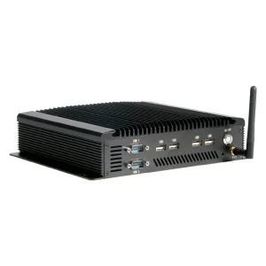Fanless Embedded Mini Box Desktop Micro Computer DC 12V J1900 4GB 64GB ITX Mainboard 4G/Wifi Industrial Mini PC