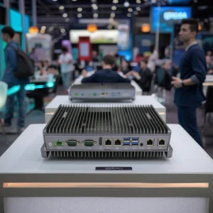 Fanless Industrial Computer 4205U I3 10110U I5 8260U I7 10810U Support 9V-36V Wide Voltage 4*Intel LAN Embedded PC