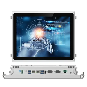 Fanless Industrial Computer IP65 Waterproof All-in-One 15 Inch Aluminum Embedded Touch Screen Panel Computer