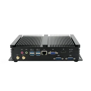 Fanless Industrial Embedded Computer Core I3 8140U Mini PC 7 USB 2 RS232 COM 1 RJ45 Giga LAN M.2 SSD Server Firewall Mini PC