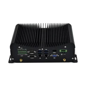 Fanless Industrial Mini PC Core I7-7560U 2 Ethernet LAN Ports 6COM Win10 Linux Desktop Computer
