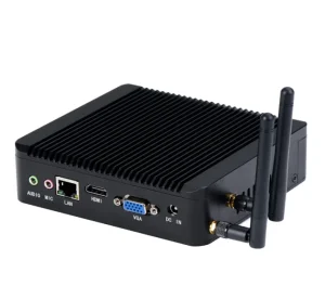 Fanless Industrial Mini PC Intel Celeron N2840 12*12cm Mainboard BAY TRAIL Series Linux Win11 Office Business Micro Computer