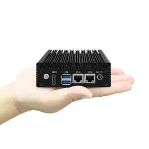 Fanless Industrial Mini PC Intel Celeron N3050 N3700 J4125 Dual Nics RJ45 4K Dual LAN Mini Computer 24×7 Watchdog