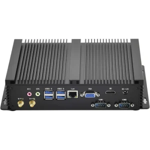 Fanless Industrial Mini PC Intel Core I5 Dual Nics RJ45 4K Dual Lan 24×7 Watchdog SSD/HDD Storage DDR4 RAM Windows 10