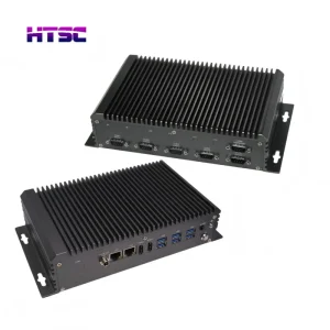 Fanless Industrial Mini PCs Intel Alder-N Quad Core Processor DDR4 RAM SSD Storage Linux Support Integrated HD Graphics 2.5G