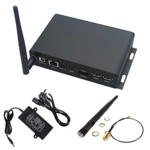 Fanless Linux Industrial Computer Rk3568 Android 11 Embedded Desktop Wifi Computer Small Box Gpu Mini Itx Industrial Pc Case