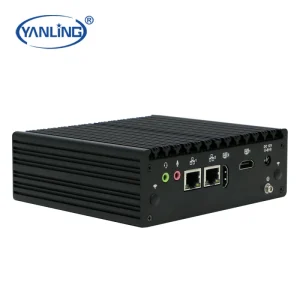 Fanless Micro Firewall PC N5095 Quad-Core Win/Linux DDR4 HD Dual-Com RS232 Mini Desktop PC for Iot Network Security