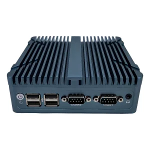 Fanless Mini PC Intel Celeron J1900 Quad Core Barebone Mini Computer with 1*COM Support Linux