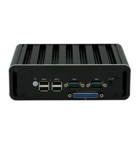 Fanless Mini PC Micro Computer I3 I5 I7 IPC107 Small Form Factor Industrial PC 2 LAN 2 Serial COM Port 1 Parallel LPT Mini PC