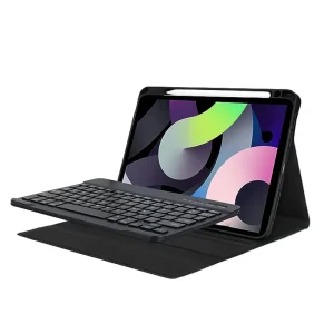 Fashionable Leather PU Wireless BT Keyboard Case for iPad 11 12 Inch Tablet Anti Shock and Waterproof Features