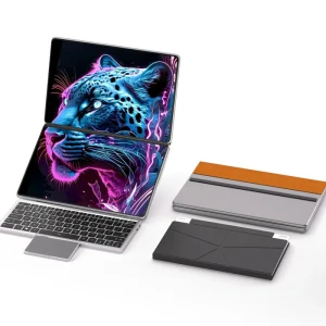 Foldable Screen Laptop 10.95″+10.95″ Dual-Screen Touch Smart Portable Business Laptop