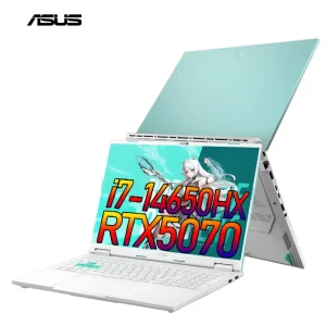 For ASUS TUF F16 Gaming Laptop Core I7 14650HX 16″ 2.5K Display 16G RAM 1TB SSD RTX 5070 English Student Gaming Computer