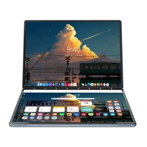 Free Sample 2-in-1 10.95 Inch Touch Dual Screen Laptop Intel N100 32GB RAM 1TB SSD Business Laptop Notebook Computer