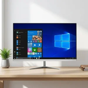 Full Computer Set Core I7 Gaming Desktop Computer All In One Computer 24″ LCD 1920*1080 Panel