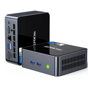 GMKtec Mini Desktop Computer M3 Intel Core I5 12450H 8C 12T up to 4.40GHz Mini PC 16GB DDR4 512GB SSD Shell Barebone Mini Pc
