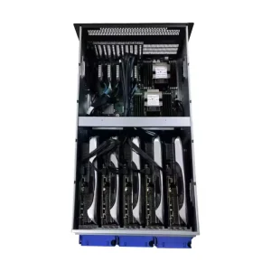 GPU Server 9U 10GPU 8GPU Server Case Rackmount Server Chassis with Dual CPU 6262 Processors SQ9U10 Chassis