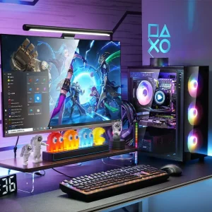 Gaming Assembling Desktop Computers with Mouse and Keyboard