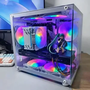 Gaming Desktop PC Computer Rebuilt Gaming PC R5 1500X with RX 580 Graphics Card 16GB RAM 256GB SSD Computer