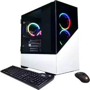 Gaming Desktop PC RTX 3080 SSD Windows 10 32GB Memory