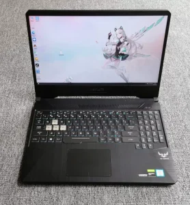 Gaming Laptop for Asus Tuf Fx505gt Core I7 9th Gen GTX1650 16GB RAM 512GB SSD 15.5 inch Used Notebook