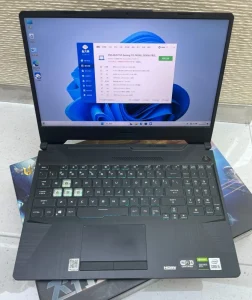 Gaming Laptop for Asus Tuf Gaming F15 Core I5 10th Gen GTX1650ti 16GB RAM 512GB SSD 15.6 Inch Used