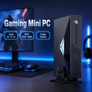 Gaming Mini PC Barebones Intel Core I9 I7 I5 9900T RTX3050 8G Dual DDR4 3 Display Output Business Office