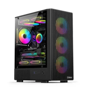 Gaming PC Desktop Computer Core i7 i5 3.70GHz 16GB RAM 512GB SSD WiFi RGB Gaming Desktops PC