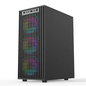 Gaming PC Desktop Computer RGB ATX Computer Case Chassis Mid Tower Cabinet Cases & Towers