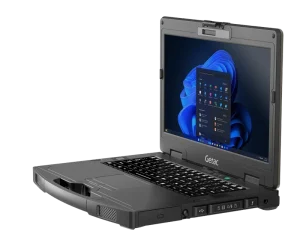 Getac S410 14英寸多点触控工业笔记本电脑 第13代酷睿 I5 I7 英语键盘 户外坚固笔记本 欧盟插头