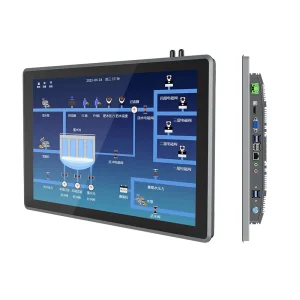 Gray Water Defend Fog 17 Inch Fully Enclosed Industrial Control All in One Computer with SSD Intel Core I3 Windows 10