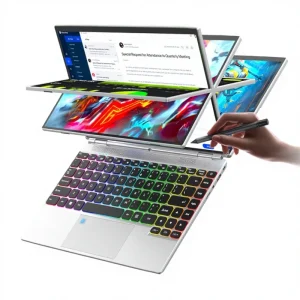 HL140S 14 Inch Touchscreen All-in-One Laptop Office Gaming Portable Computer 1920×1200 Display Celeron N95 2.0GHz