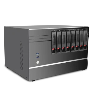 HTPC 8-Bay NAS Cloud Storage Server Case MATX MB Industrial Chassis Manufacture Stock Product