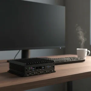 HW Industrial Embedded Computer PC Intel Core I5 64GB DDR4 RAM 120GB SSD Linux M.2 Drive with VGA in Stock