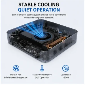 HY1001 Low-Power I3 Mini PC With Serial Port 3rd Generation Motherboard 3227U Intel Desktop Computer Business Use